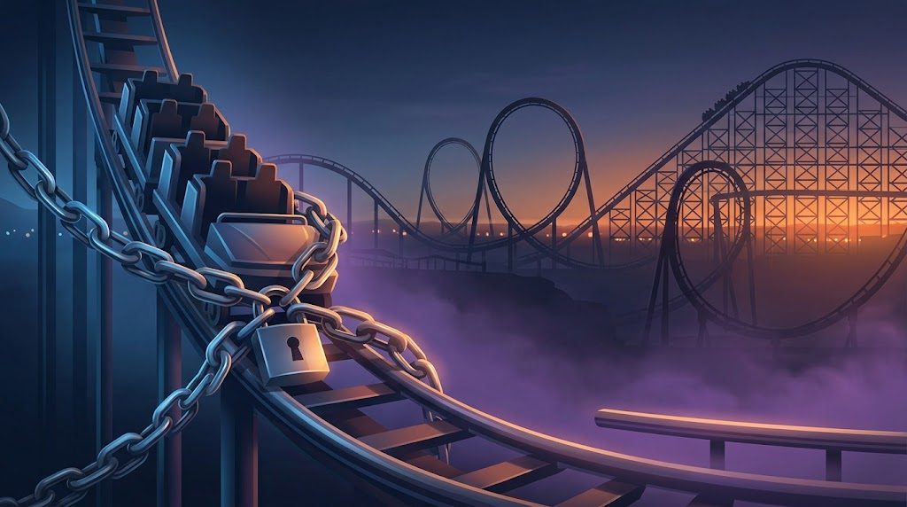 Six Flags sperrt nach einem tödlichen Sturz in Georgia neun Achterbahnen.